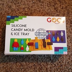 Lego Silicone Candy Molds/Ice Trays